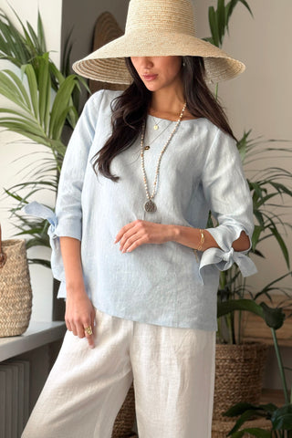 Alberobello pellavapaita, oxford blue