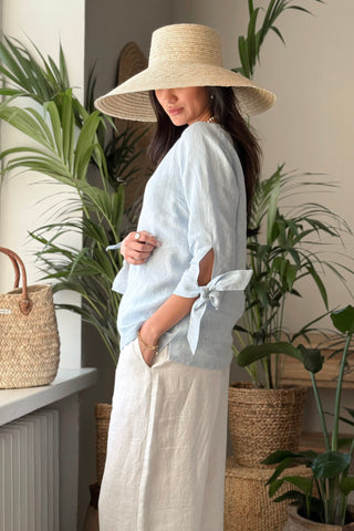 Alberobello pellavapaita, oxford blue