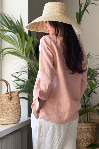 Alberobello pellavapaita, sorbet pink