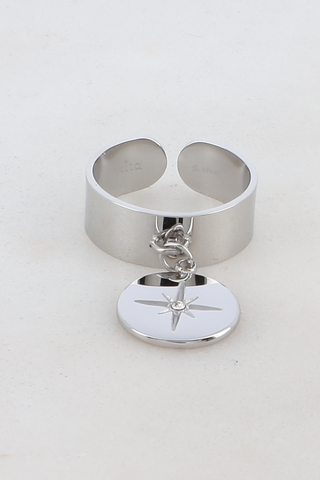 Allaire ring, silver