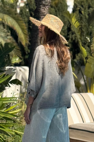 Andrea pellavajakku, taupe