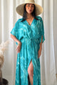 Antoinette dress, turquoise