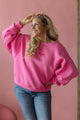 Apres Ski collegepaita, bubble pink