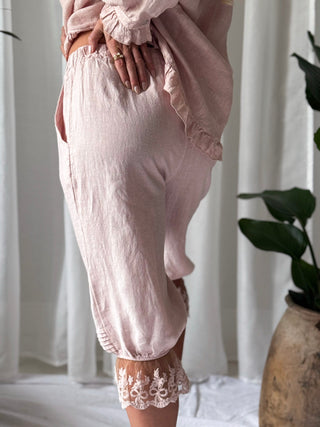 Arabella pellavacaprit, vaaleanpunainen