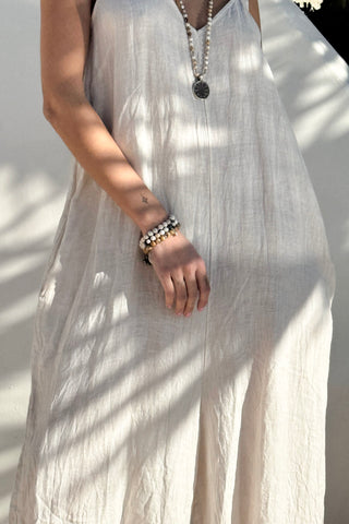 Arlitta pellavahaalari, hiekka