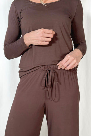 Bamboo Relax housut, coffee