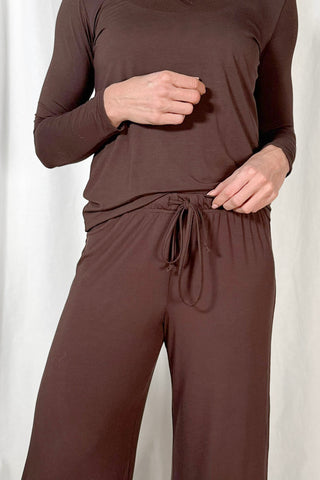 Bamboo Relax housut, coffee