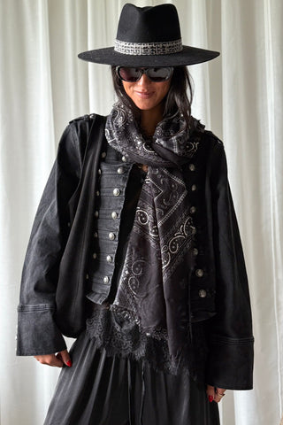 Bandana scarf, black