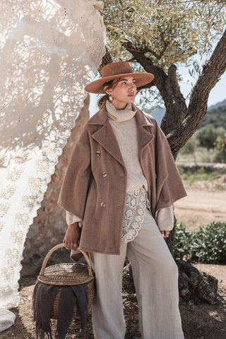 Bernadine jacket, caramel