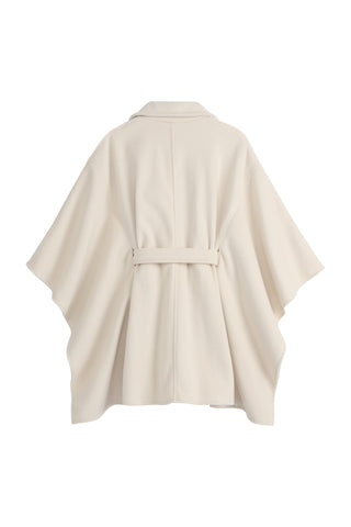 Bernadine takki, luonnonvalkoinen