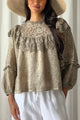 Boho Lace pellavapaita, savanna