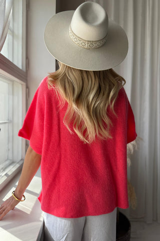 Brianne alpacajumper, coral