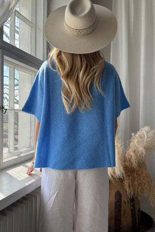 Brianne alpacajumper, sky blue