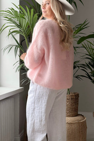 Bubble dream mohairneule, rose