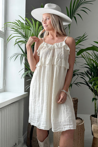 Caliza pellavamekko, vanilla