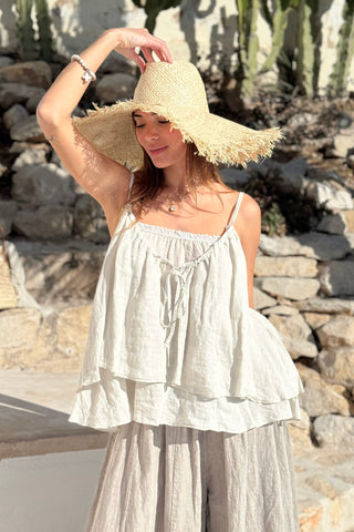 Calpe pellavatoppi, hiekka