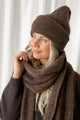 Chamonix alpakka beanie, espresso