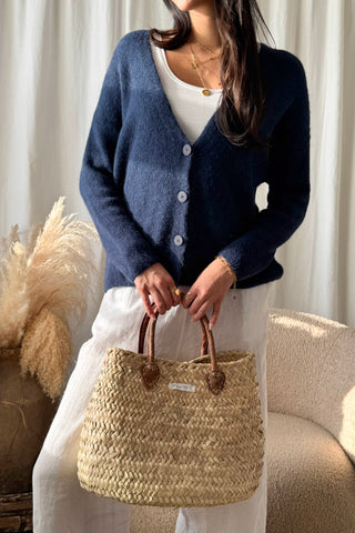 Cheerful cardigan, navy 