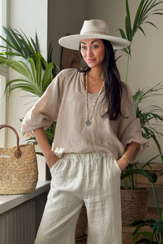 Chessie pellavapaita, cashmere