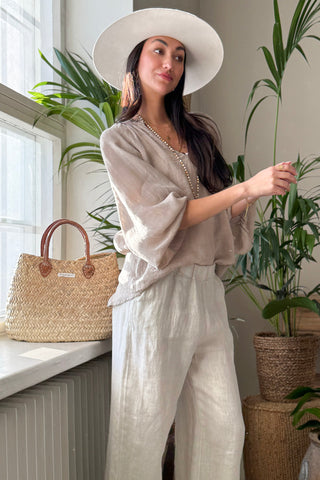 Chessie pellavapaita, cashmere