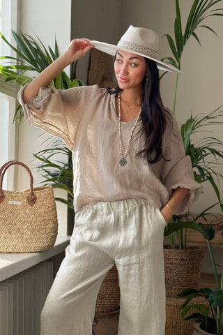 Chessie pellavapaita, cashmere