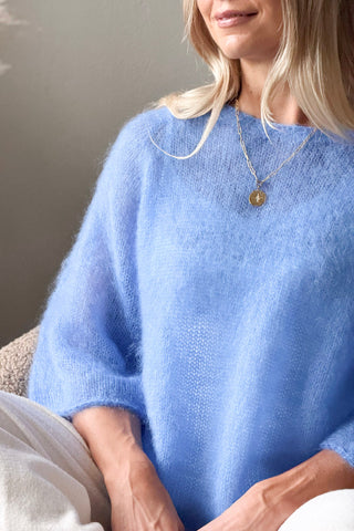 Chicness mohairneule, heavenly blue