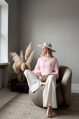 Chicness mohairneule, rose