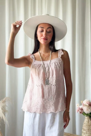 Cici pellavatoppi, cool pink