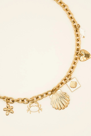 Cleodora Necklace, gold