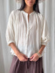 Cody cotton blouse, ivory