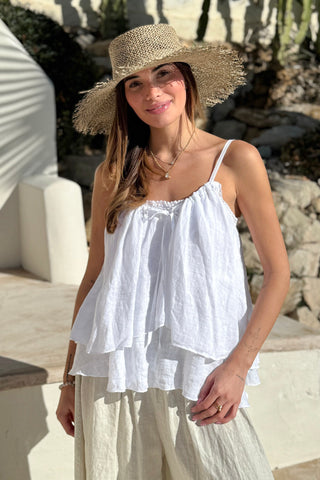 Cordoncillo signature hat, dark natural