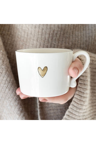 Brown Heart cup