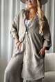 Dianne pellavapaita, taupe