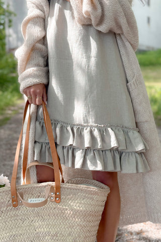 Donna linen dress, natural