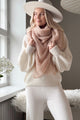 Dreamy day mohair scarf, powder