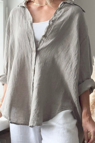 Easy Days pellavapaita, taupe