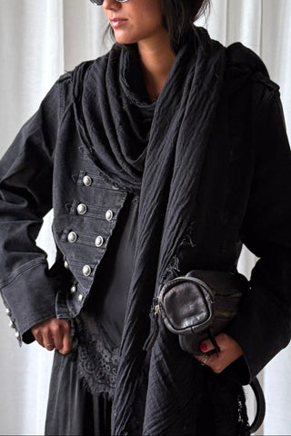 Edena scarf, black