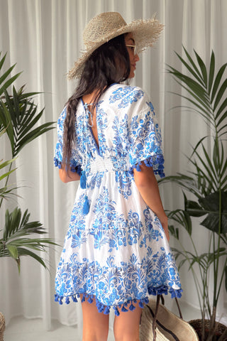 Elysia mekko, sininen