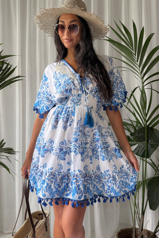 Elysia mekko, sininen
