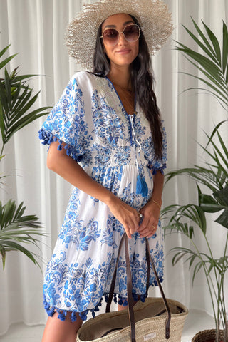 Elysia mekko, sininen