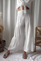 Emile viscose pants, white