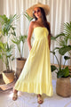 Gelato Club cotton dress, yellow