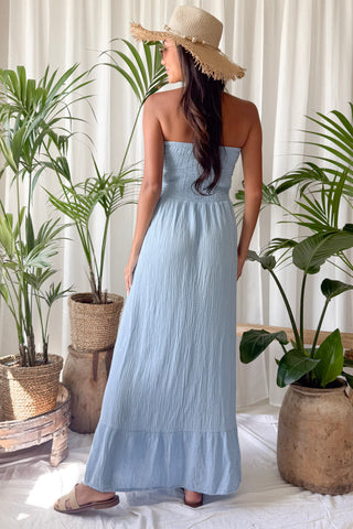 Gelato Club cotton dress, light blue