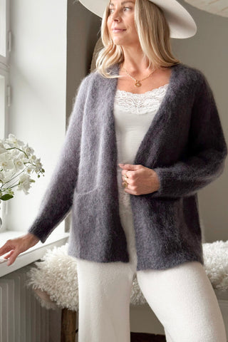 Gentleness mohairneuletakki, thunder