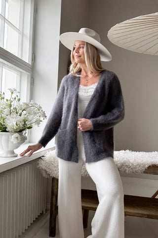 Gentleness mohairneuletakki, thunder