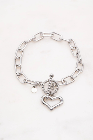 Giulietta rannekoru, hopea