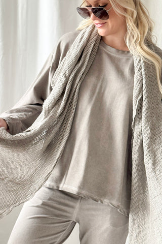 Good Energy collegepaita, taupe