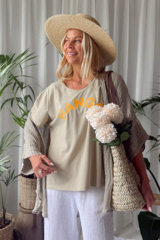 Hangö t-paita, beige