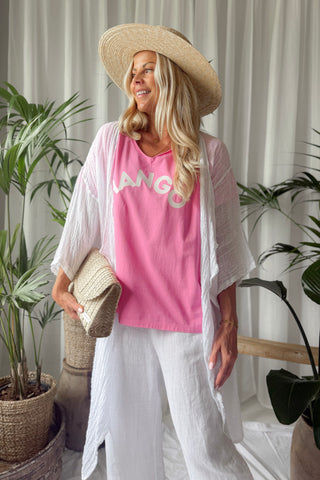 Hangö t-paita, bubble pink