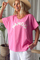 Hangö t-paita, bubble pink